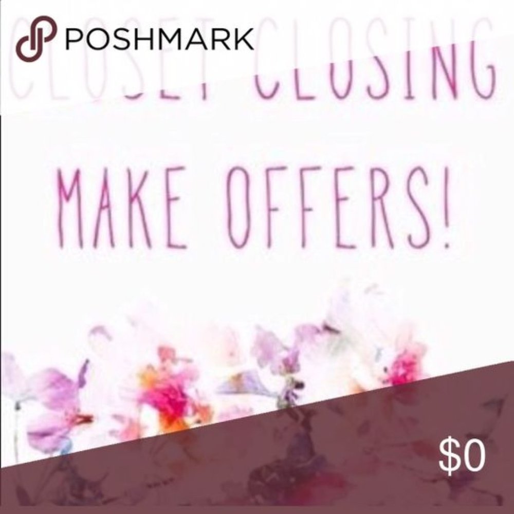 CLOSING MY CLOSET. Buy It All. MAKE ME AN OFFER